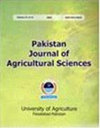 PAKISTAN JOURNAL OF AGRICULTURAL SCIENCES雜志封面